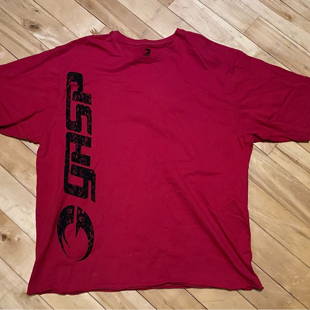 Red Graphic Men's Shirt
